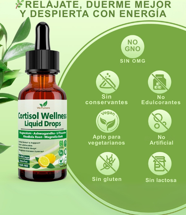 CORTISOL WELLNESS LIQUID DROPS